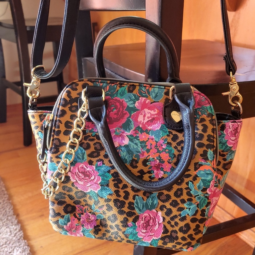 Betsey Johnson Floral Purse